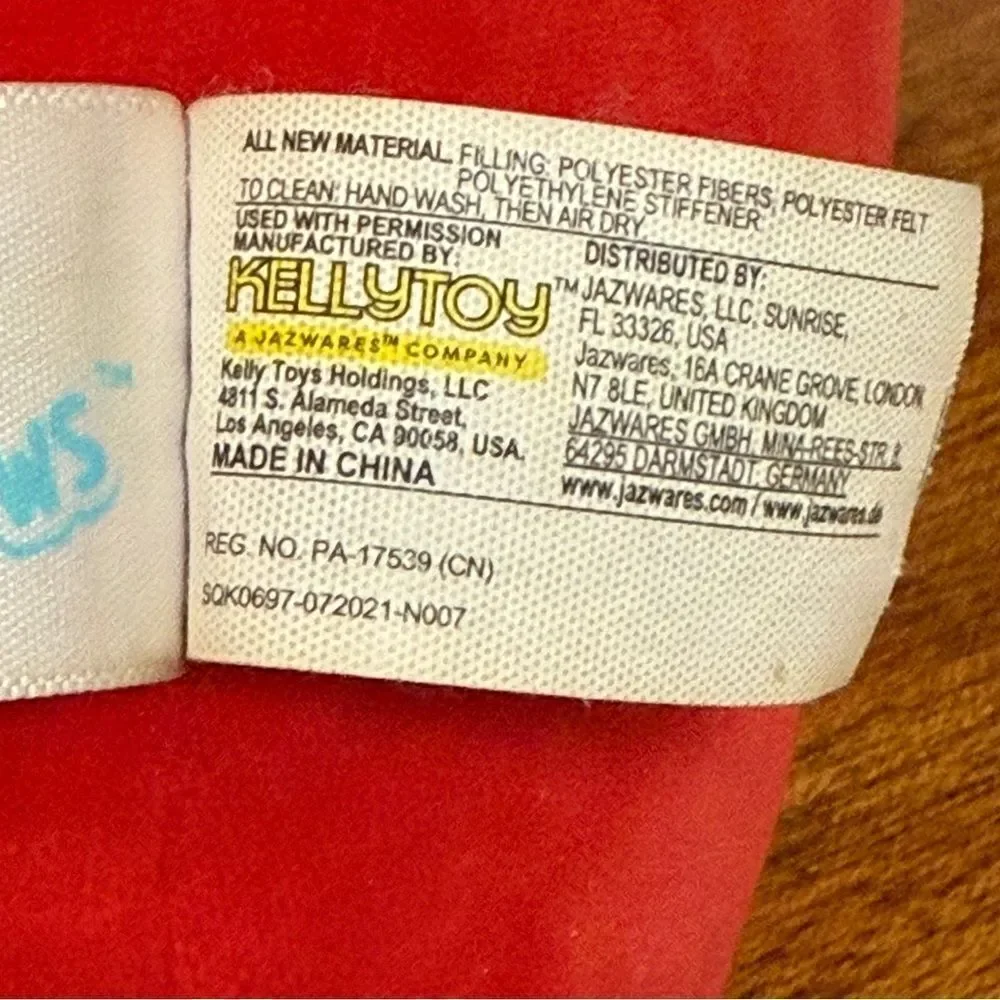 NWOT Squishmallow Mickey Mouse 10” Red Black Tan